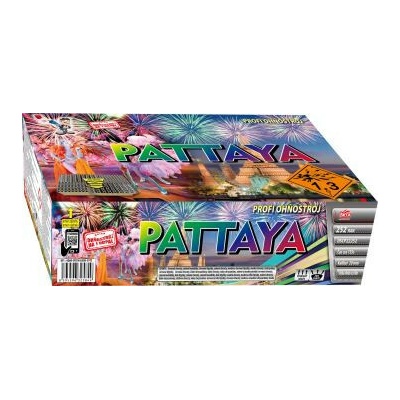 Profi zložený Ohňostroj PATTAYA 252 RÁN 1/1