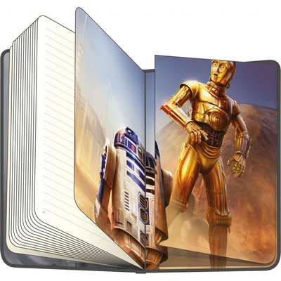 Notes Star Wars Tie linkovaný 13 x 21 cm