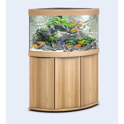 Juwel Trigon LED 190 akvarijný set rohový svetlé drevo 985 x 70 x 60 cm, 190 l