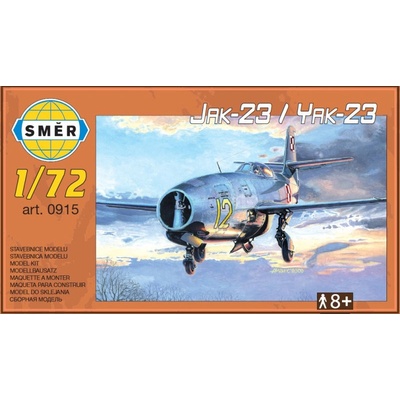 Směr Jakovlev Jak-23 2x Polsko USA SSSR Československo 1:72