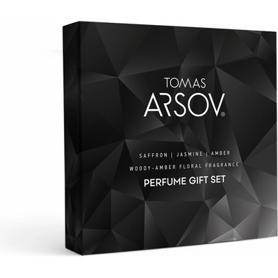 Tomas Arsov Saffron Jasmine Amber EDP dámská 30 ml + sprchový gel 200 ml + tělový balzám 200 ml dárková kazeta