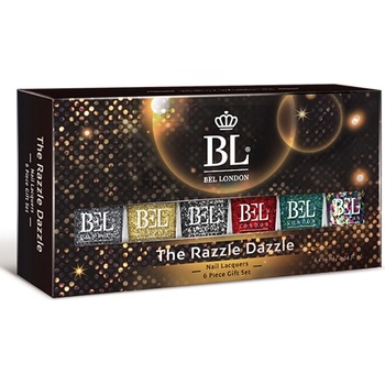 BEL London Комплект 6 броя лакове за нокти BEL LONDON The Razzle Dazzle (558506)