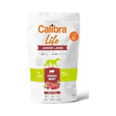 Calibra Dog Life Junior Large Fresh Beef 50 x 100 g