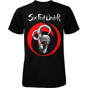 ART WORX Мъжка тениска Six Feet Under - Goatskull - ART WORX - 711112-001