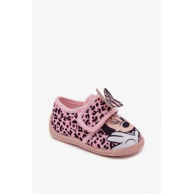Boto papučky Minnie Mouse čierna biela ružová
