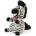 Trudi Zebra Puppet Mascot 29309 TRUDI