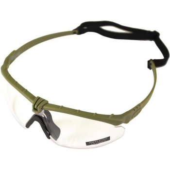 Brýle Nuprol Battle Pro's OD rám / čirá skla + dioptrická vložka