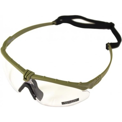 Brýle Nuprol Battle Pro's OD rám / čirá skla + dioptrická vložka