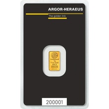 Argor-Heraeus zlatá tehlička 1 g