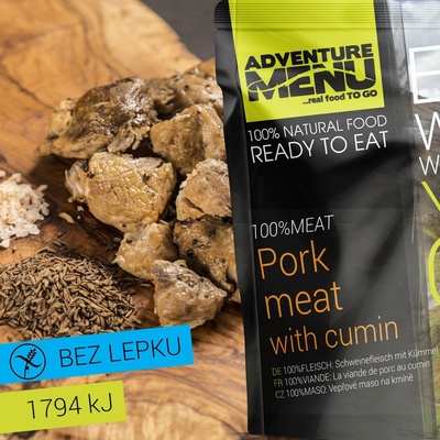 Adventure Menu 100% Свинско месо с кимион 200 g