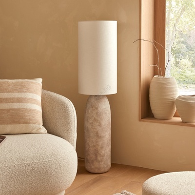 Atmosphera - Подова лампа KEYAH 1xE27/40W/230V 111 cm сива (P6938)