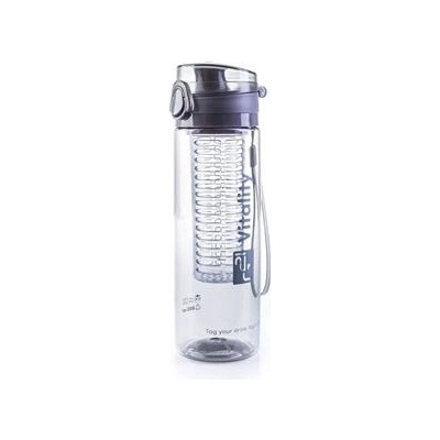 Láhev G21 na smoothie/juice, 600 ml, šedá