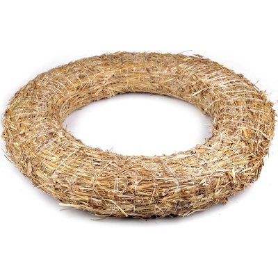 Slaměný věnec Ø70 cm přírodní 1 ks