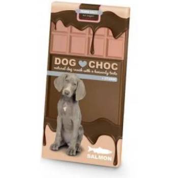 Image 1 of Duvoplus DogChoc - Шоколад Без Захар, с Витамини и Биотин - Сьомга 100 гр, Белгия - 12380