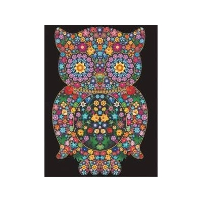 Colorvelvet - Włochy Velvet coloring page 47x35 Owl