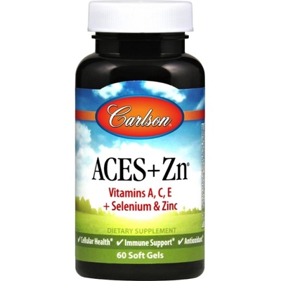 Carlson Labs ACES + Zn | Vitamins & Selenium [60 Гел капсули]