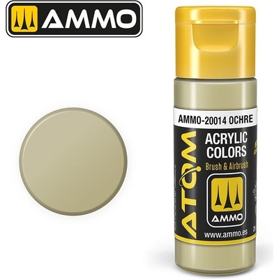Ammo-Mig Jimenez Atom Acrylic colour ochre 20 ml