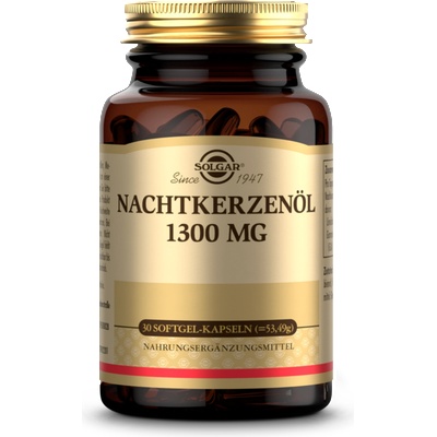 Solgar Масло от вечерна иглика 1300 mg - 30 гел-капсули