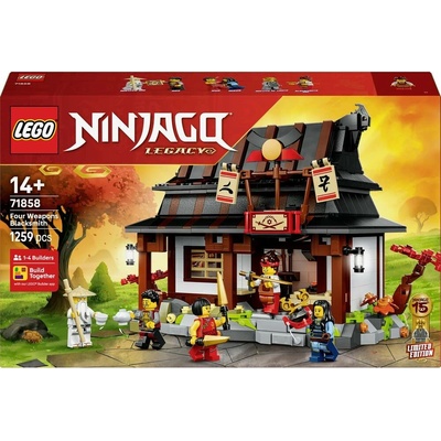 LEGO Ninjago 71858 Kovárna Čtyři zbraně: 15 let Ninjago – Zbozi.Blesk.cz
