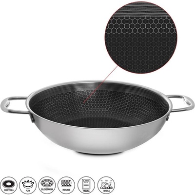 Orion Pánev COOKCELL WOK nepř. povrch 3 vrstvá pr. 28 cm