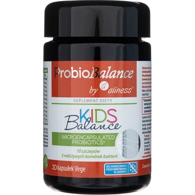 Aliness ProbioBalance Kids Probiotiká a prebiotiká 30 veg. kapsúl