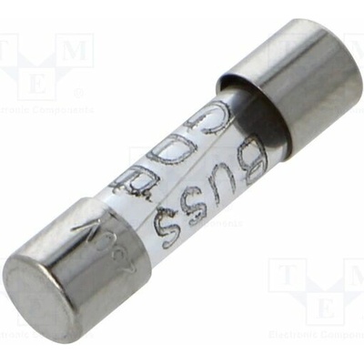 EATON/BUSSMANN BK-GMA-5-R Pojistka: tavná; kulatý,sklěněná; 5A; 125VAC; rychlá; 5x20mm; GMA