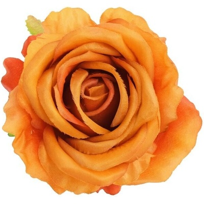 HLAVA RUŽA ORANŽOVÁ PRIEM:10CM