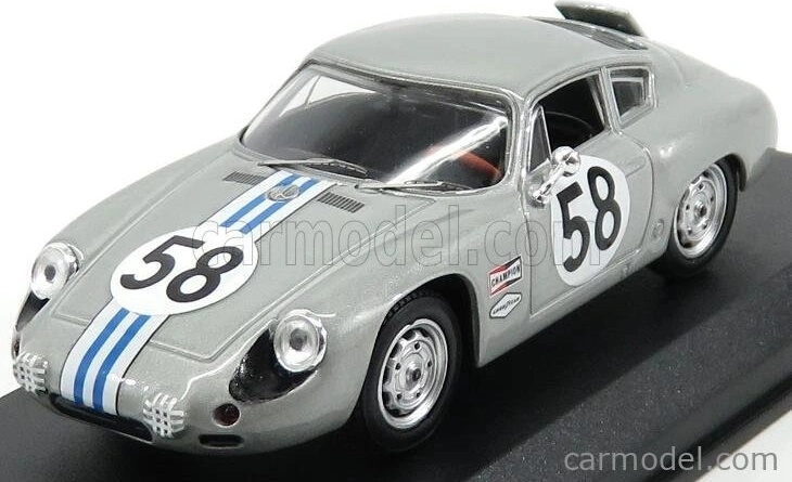 BEST MODEL BES9634 – Porsche 356B Carrera Abarth GTL N°67, 1963, 1/43, Prévente