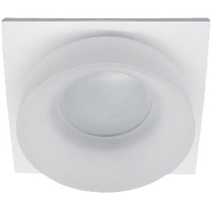 ELMARK Sa-045/1 ЕДИНИЧНА КВАДРАТНА ЛУНА БЯЛА/БЯЛА (92045s1/whfr)