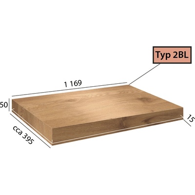 BRASED Ecoline Step 2BL 9507 Dub noblesní