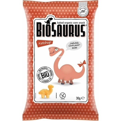 Mc LLOYD 's BioSaurus Bezlepkové kukuričné lupienky s kečupom 30 g