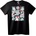 NOONEBRAND Тениска Mario Theft Auto - 2XL, Black