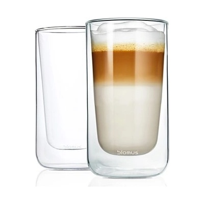 Blomus Termosklenice set na latté NERO 2 x 320 ml