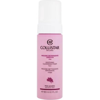 Collistar Soothing Cleansing Foam успокояваща почистваща пяна за лице 180 ml за жени