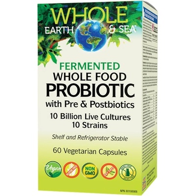 Natural Factors Probiotic with Pre & Postbiotics | 10 Billion Live Cultures, 10 Strains [60 капсули]