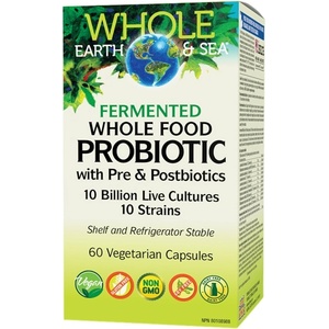 Natural Factors Probiotic with Pre & Postbiotics | 10 Billion Live Cultures, 10 Strains [60 капсули]