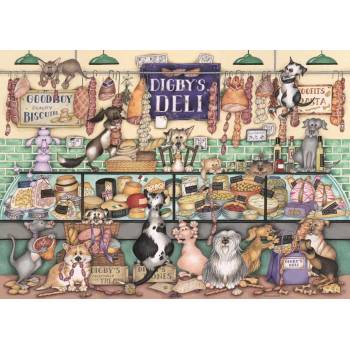 Ravensburger - Puzzle Digby's Sausages and Animal Fun - 1 000 piese