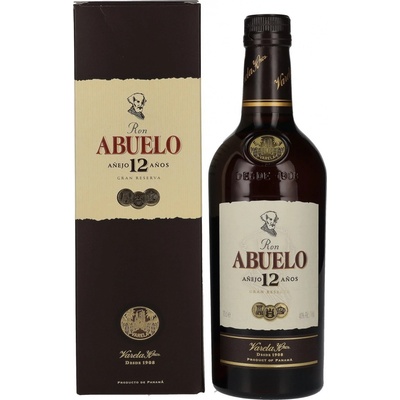 Abuelo 12y 40% 0,7 l (kartón)