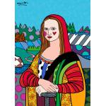 Bluebird Puzzle - Puzzle Romero Britto: Mona Lisa - 500 piese