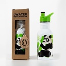 Water Revolution nerezová láhev Panda Potravinářská nerezová ocel 18/8 500 ml