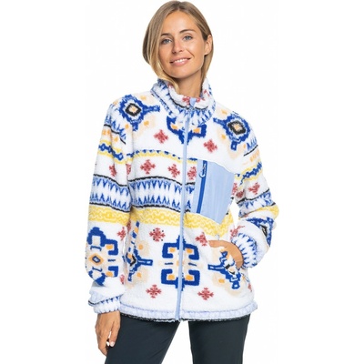 Roxy Alabama Zip WBB7/Bright White Chandail
