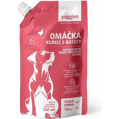 Yoggies omáčka s kuracím mäsom a batátmi 150 ml