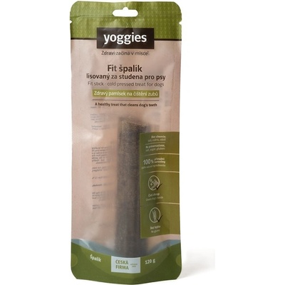 Yoggies Fit špalík lisovaný za studena pro psy 120 g
