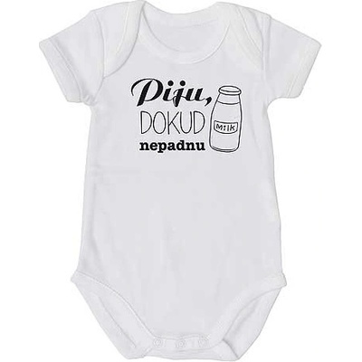 Bohemia Gifts Dětské body s potiskem Piju dokud nepadnu ...