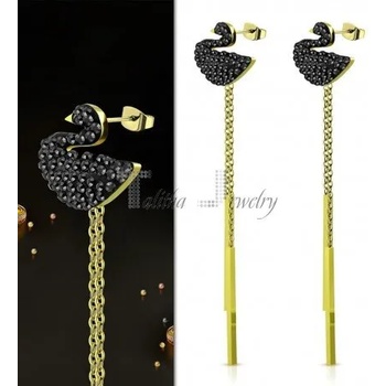 Image 1 of Talitha Обеци „Черен лебед