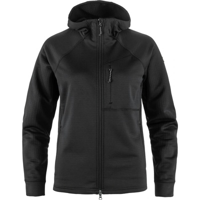 Fjällräven Abisko Grid Fleece Hoodie W Black