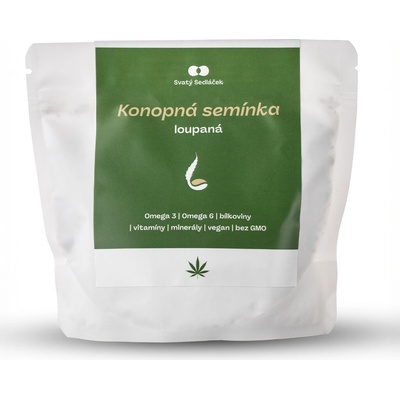 Svatý Sedláček Konopná semínka loupaná 200 g