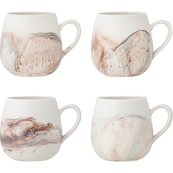 Bloomingville Lyre Чаши 250 ml, бежови, 4 бр (82072551)