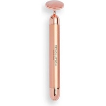 Revolution Skincare Vibrační váleček na obličej (Vibrating Rose Quartz Face Roller)