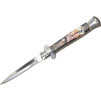 Stiletto Burning Skull